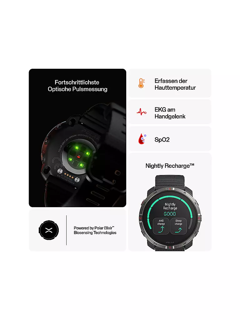 POLAR | Montre multisports d'extérieur Grit X2 S-L |