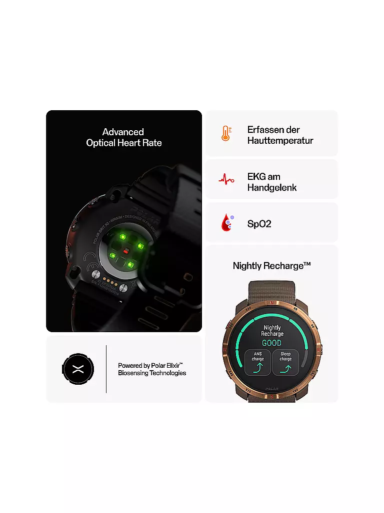 POLAR | Montre multisports d'extérieur Grit X2 S-L |