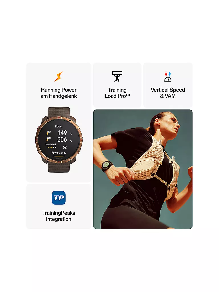 POLAR | Montre multisports d'extérieur Grit X2 S-L |