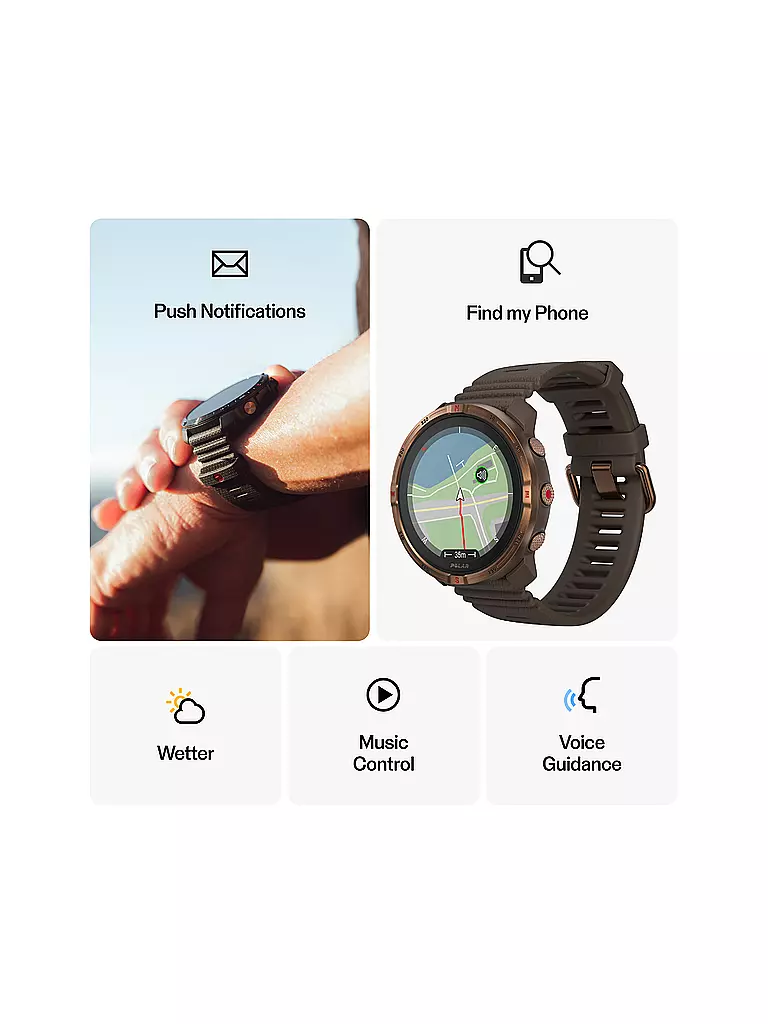 POLAR | Montre multisports d'extérieur Grit X2 S-L |