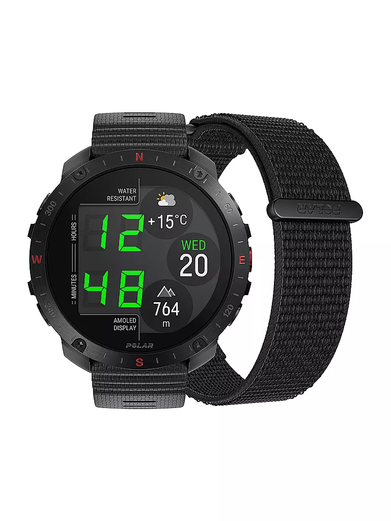 POLAR | Smartwatch de fitness Grit X2 Pro | Noir