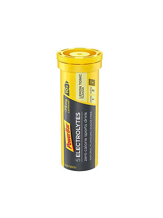 POWER BAR | 5 Electrolytes Comprimés Effervescents Lemon Tonic