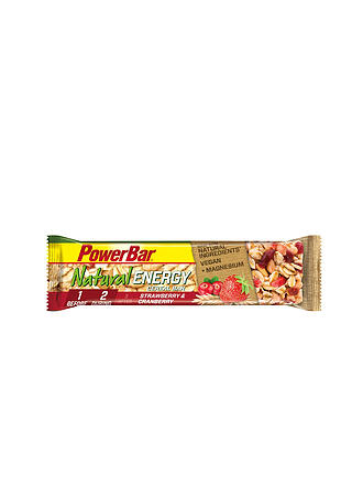 POWER BAR | Barre énergétique Natural Energy Cereal Fraise-Canneberge 40g