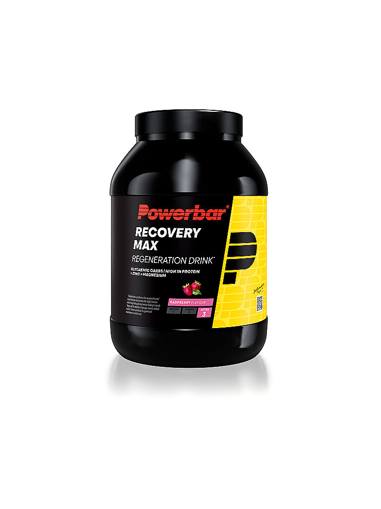 Poudre de boisson glucidique et protéinée Recovery Max Framboise 1144g multicolore