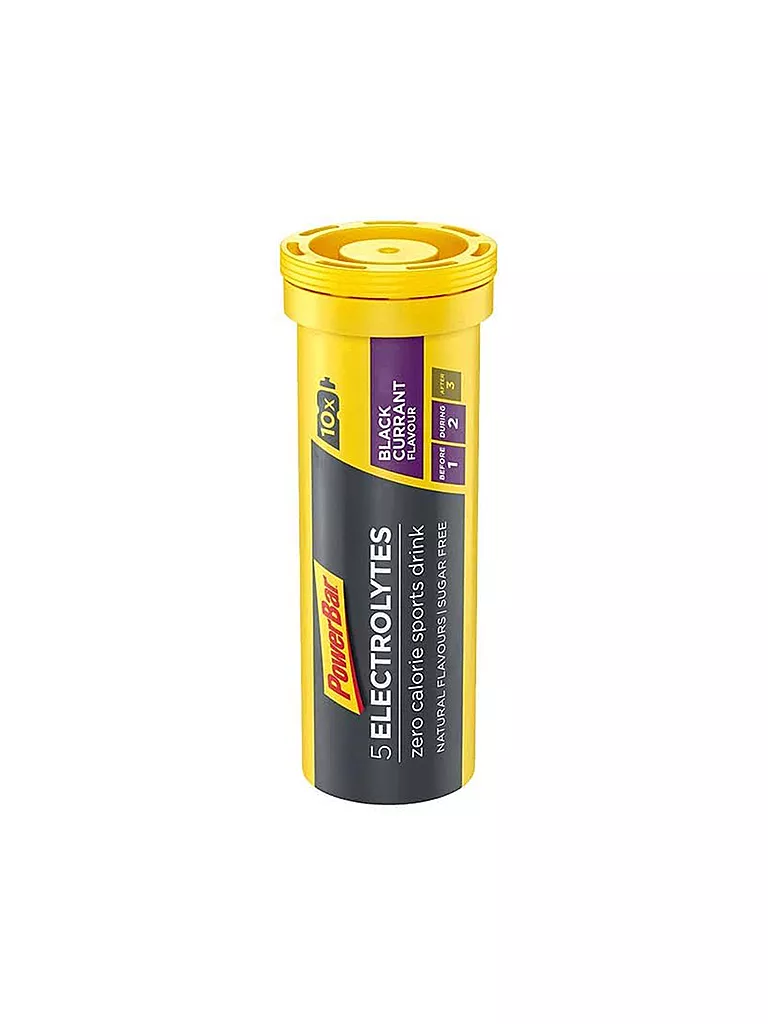 POWER BAR | 5 Electrolytes Brausetabletten Black Currant | Multicolore