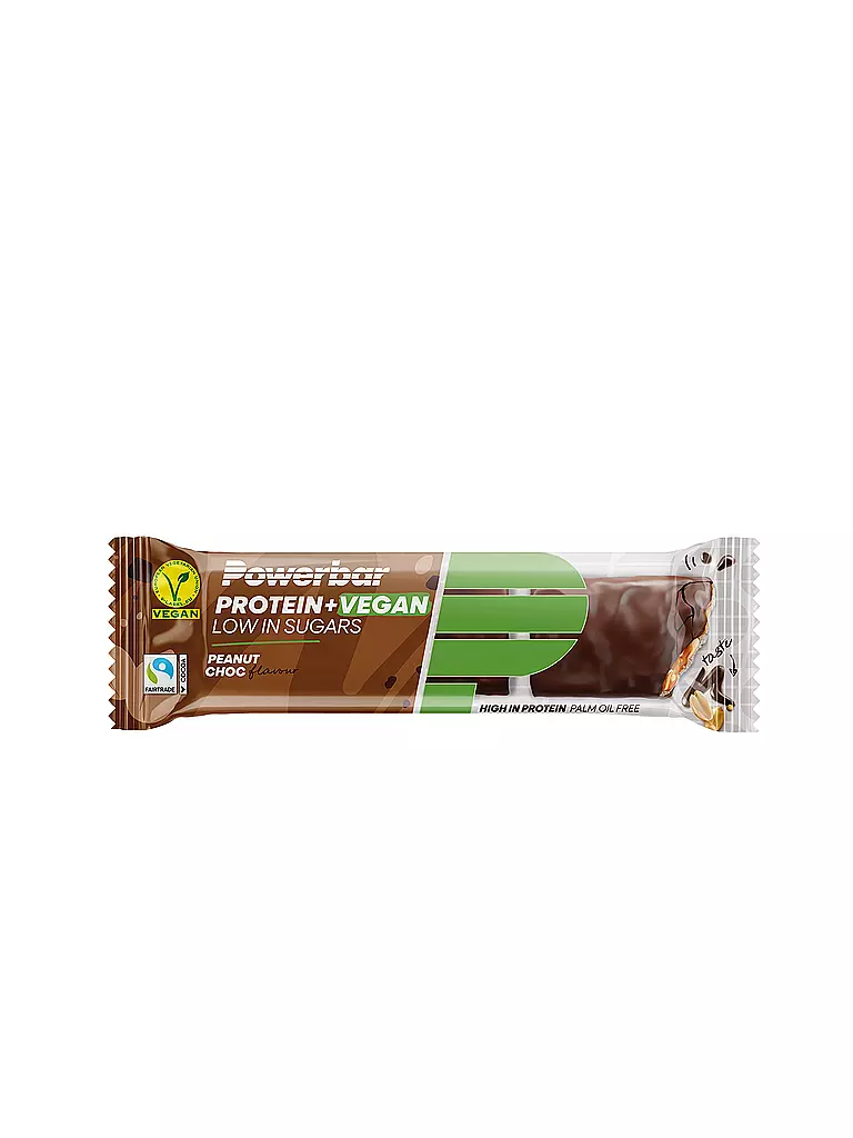 POWER BAR | Barre énergétique Protein+ Vegan Cacahuète Chocolat | Multicolore