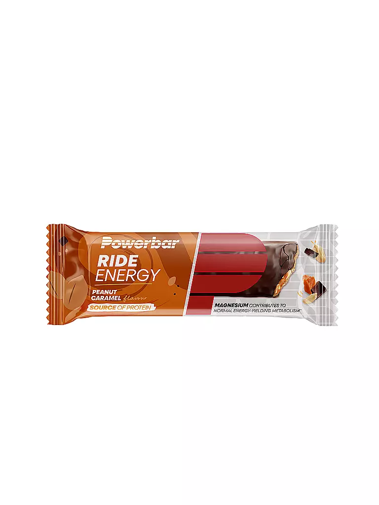 POWER BAR | Barre énergétique Ride Cacahuète Caramel 55g | Multicolore