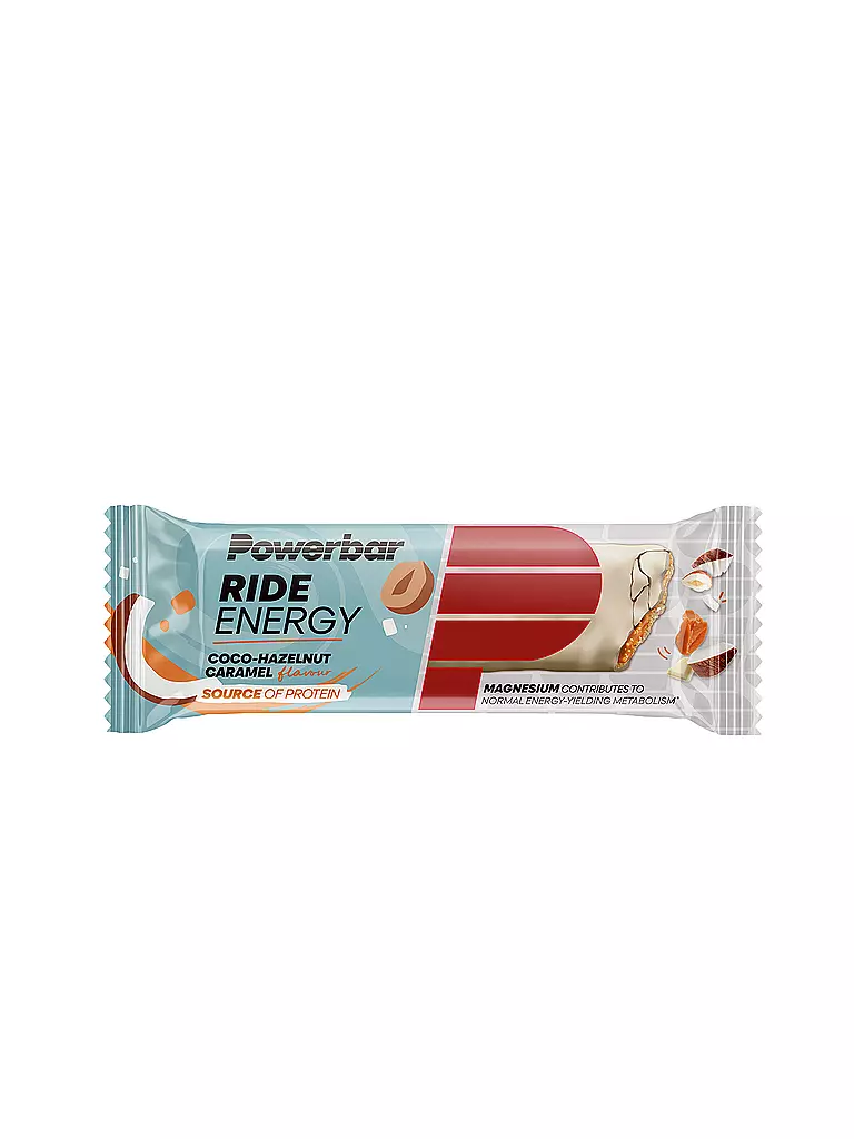 POWER BAR | Barre énergétique Ride Coco-Noisette Caramel 55g | Multicolore
