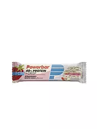 POWER BAR | Barre protéinée 40% Protein+ Crisp Fraise Chocolat Blanc | Multicolore
