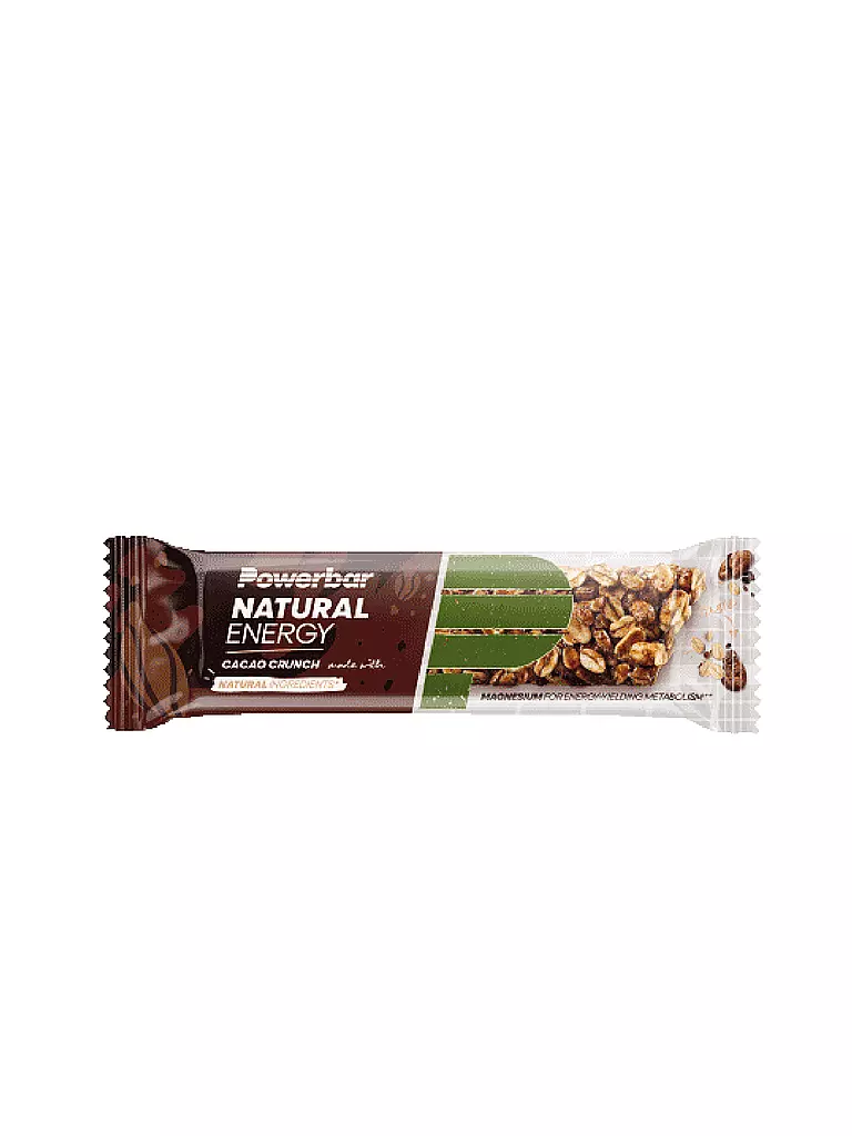 POWER BAR | Barre protéinée Natural Energy Cereal Cacao/Crunch | Multicolore