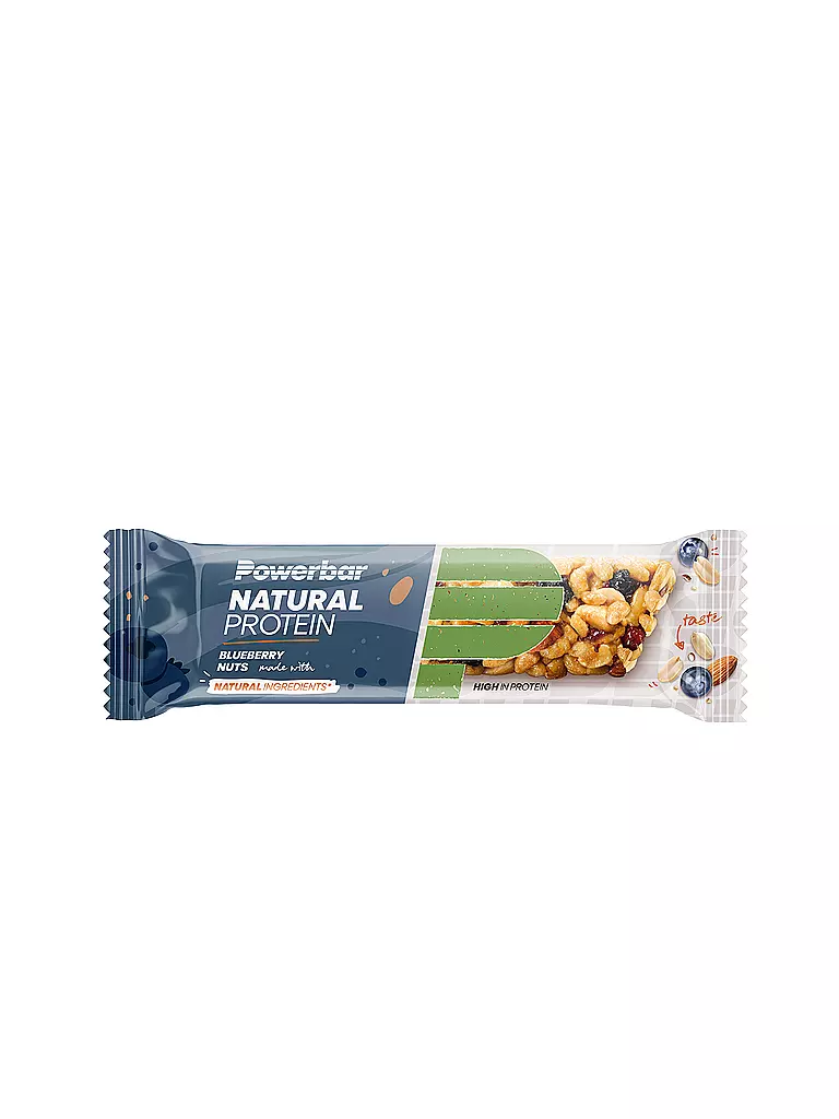 POWER BAR | Barre protéinée Natural Protein 30% Myrtille/Noix | Multicolore