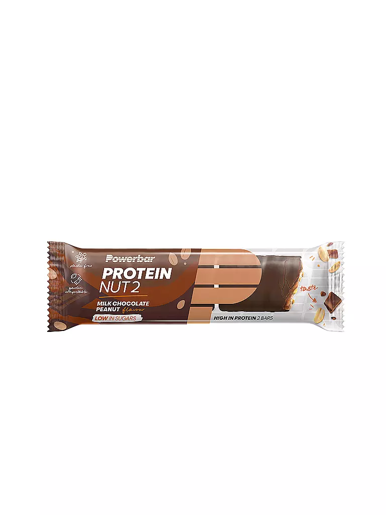 POWER BAR | Barre Protein Nut2 Chocolat au lait Cacahuète 45g | Multicolore