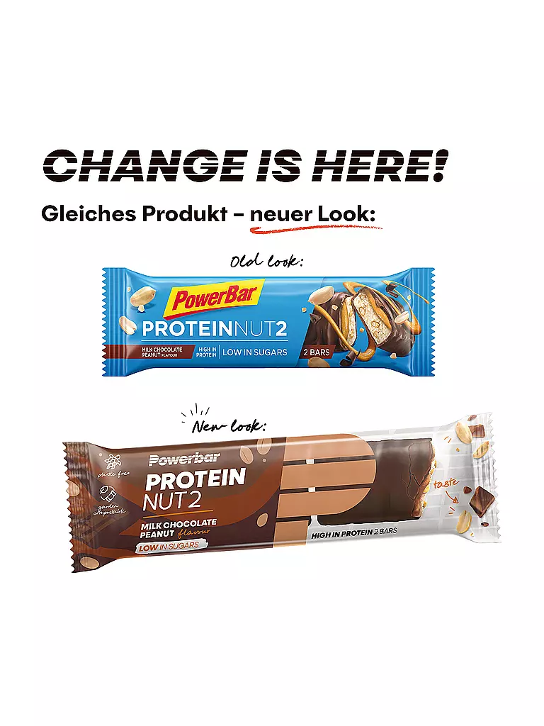 POWER BAR | Barre Protein Nut2 Chocolat au lait Cacahuète 45g |