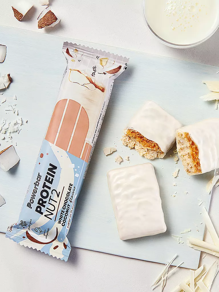 POWER BAR | Barre Protein Nut2 Chocolat Blanc Noix de Coco 45g | Multicolore