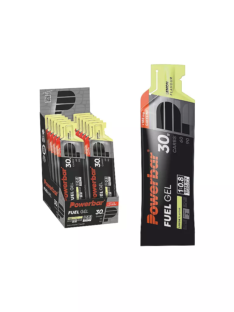 POWER BAR | Fuel Gel 30 Citron/Café | Multicolore