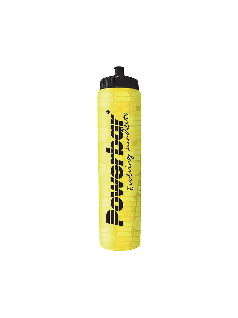 POWER BAR | Gourde Powerbar avec tour de cou 750 ml | Jaune