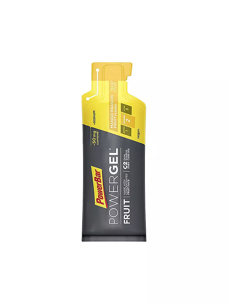POWER BAR | Powergel Fruit Mangue-Fruit de la Passion 41g | Multicolore