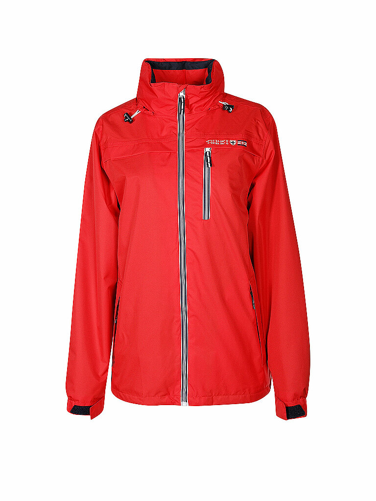 Veste de pluie Hendrik rouge XXL