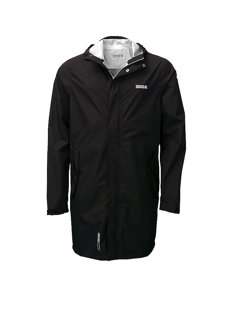 Trench-coat court de pluies noir L