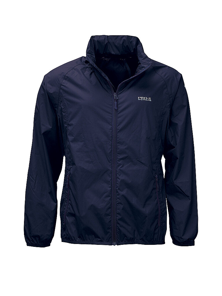 Veste de pluie compressible bleu marine XL