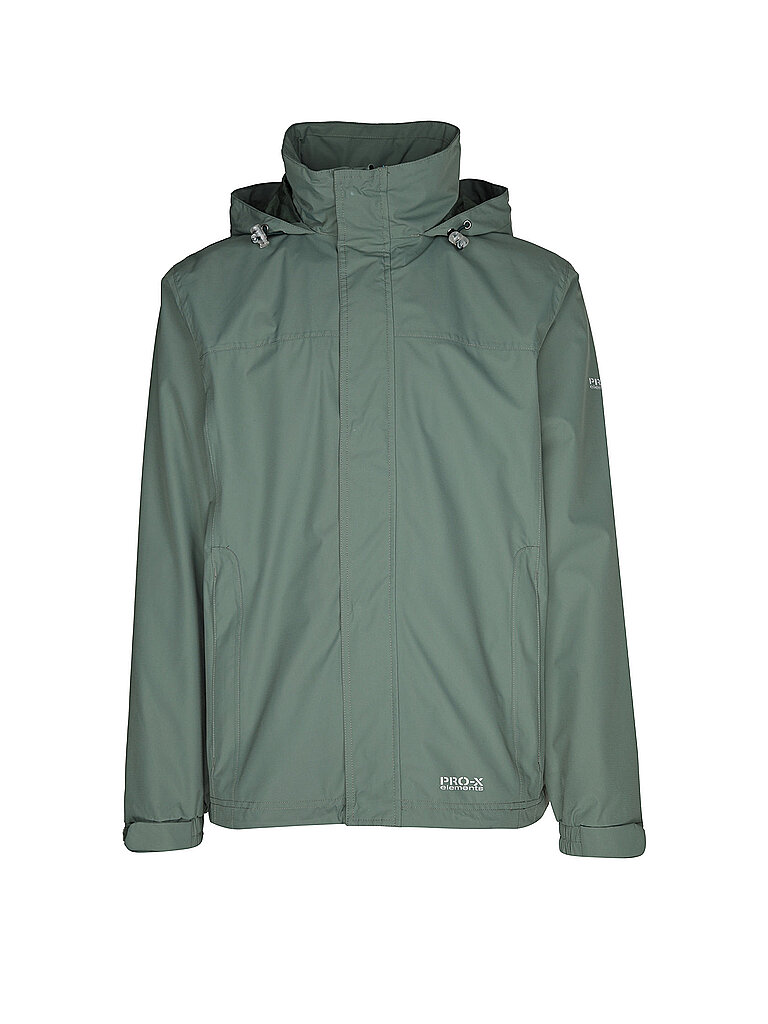 Veste de pluie Meran vert foncé M