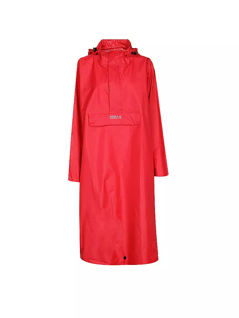 PRO-X ELEMENTS | Poncho Arosa adulte | Rouge
