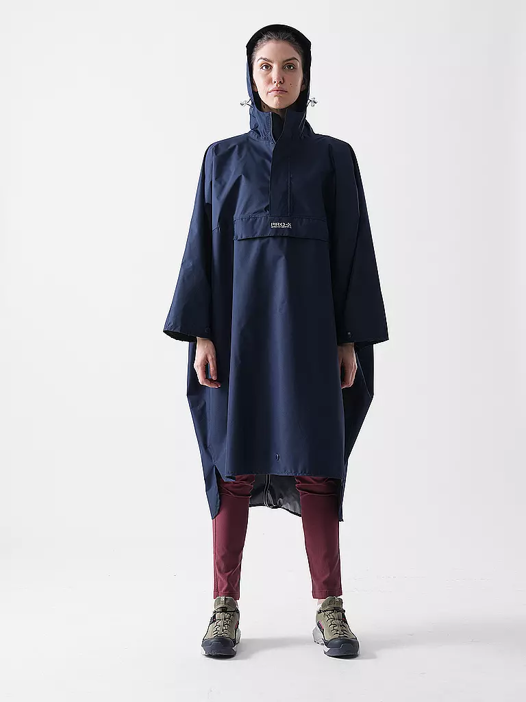 PRO-X ELEMENTS | Poncho High Peak adulte | Bleu foncé