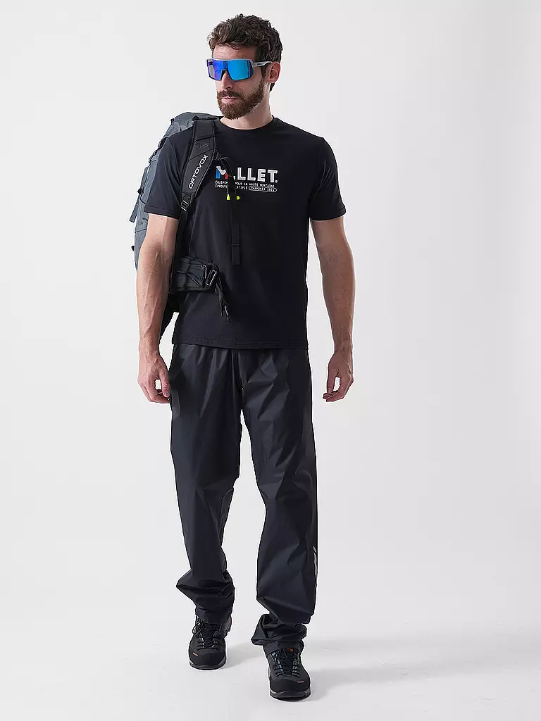 PRO-X ELEMENTS | Surpantalon de pluie de vélo pour homme Tramp | Noir