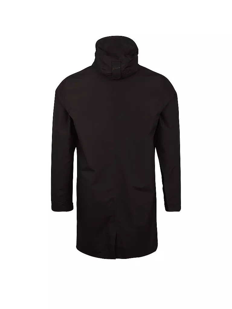 PRO-X ELEMENTS | Trench-coat court de pluie pour hommes | Noir
