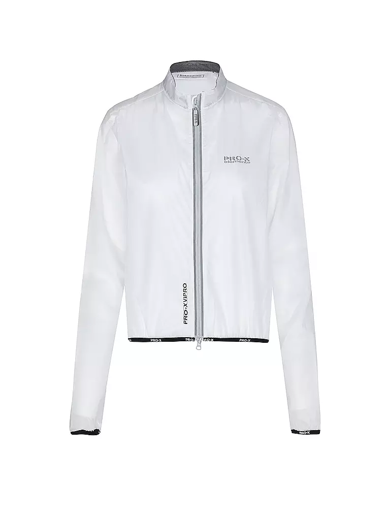 PRO-X ELEMENTS | Veste de pluie de cyclisme pour hommes XL&D+Visible Protection Trient | Transparent