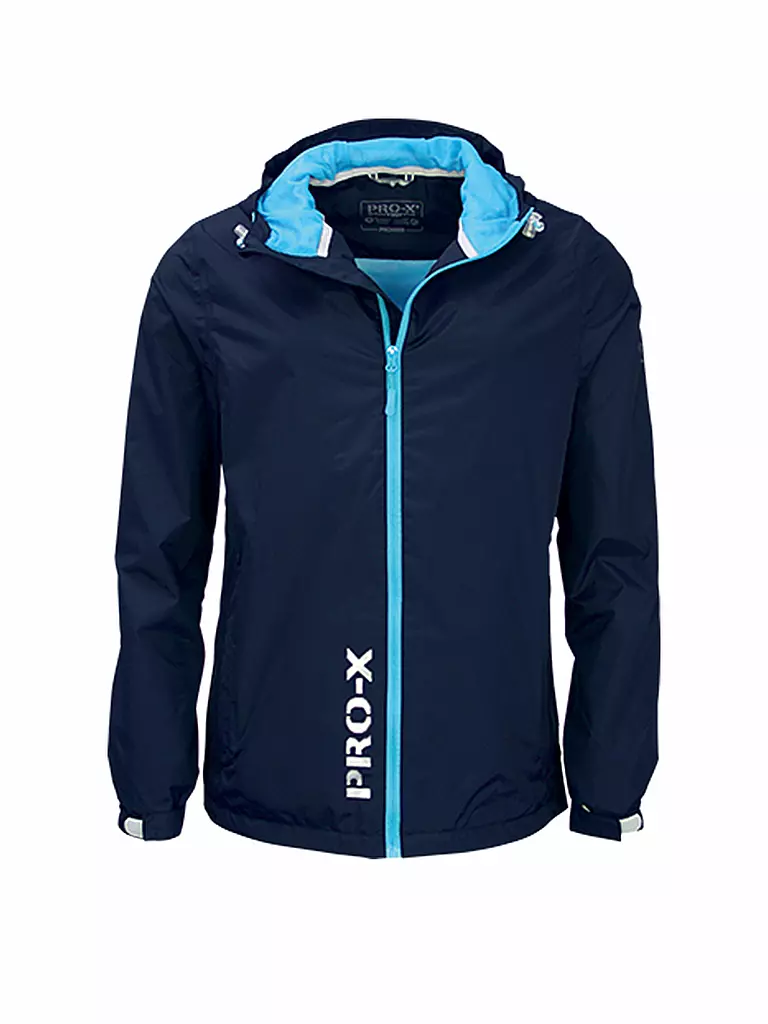 PRO-X ELEMENTS | Veste de pluie enfant Flashy | Bleu foncé