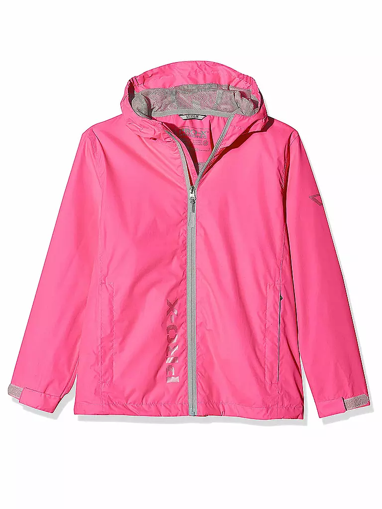 PRO-X ELEMENTS | Veste de pluie Flashy pour enfants | Rose vif