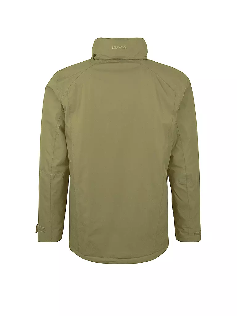 PRO-X ELEMENTS | Veste de pluie homme 2L matelassée |