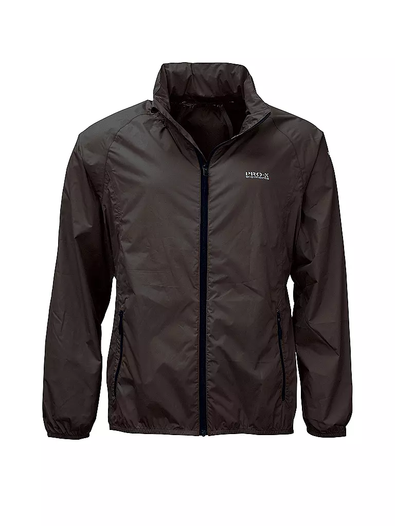 PRO-X ELEMENTS | Veste de pluie homme Packable | Gris