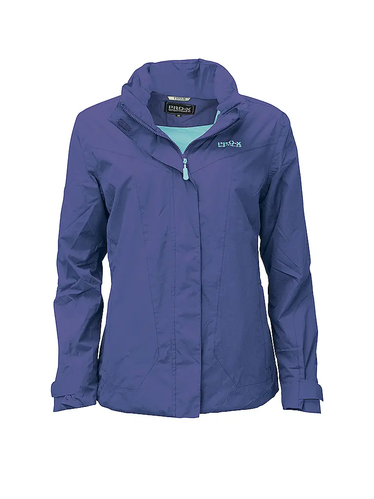 PRO-X ELEMENTS | Veste de pluie matelassée Cindy 2L pour femmes | Bleu