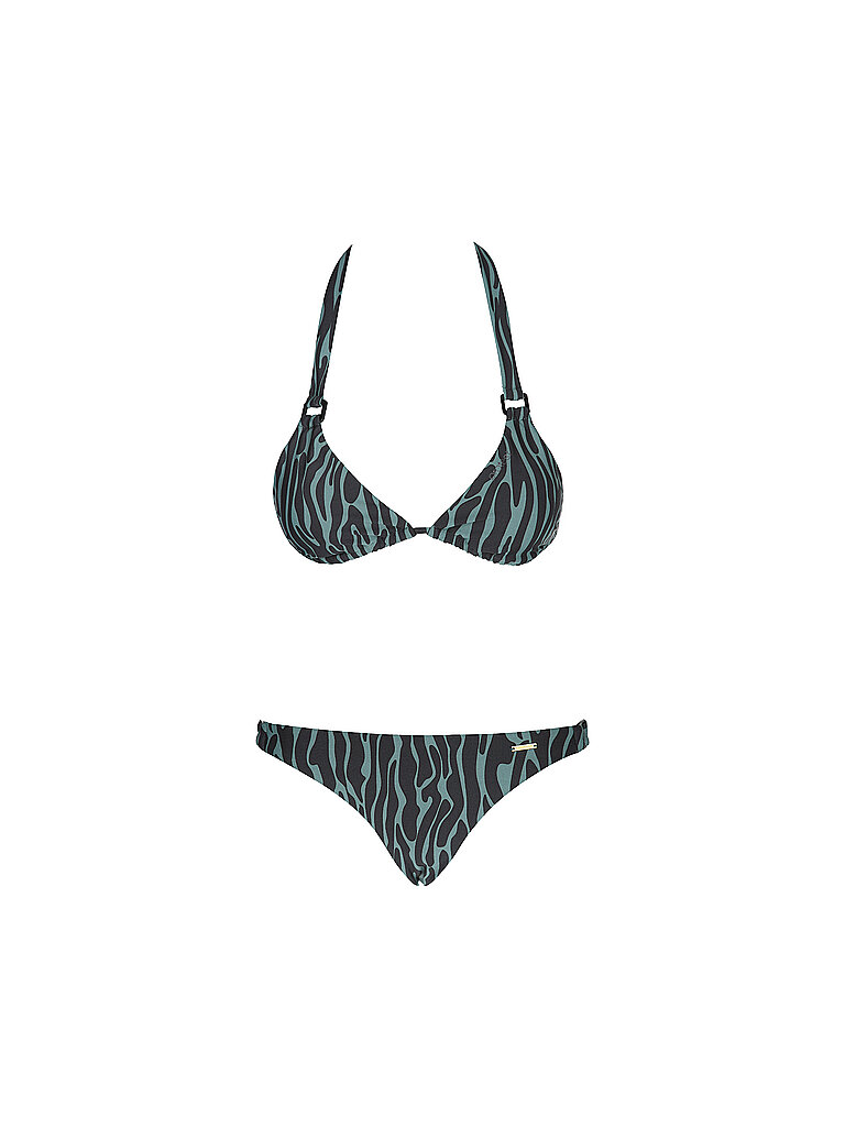 Bikini triangle zébré PRTDates pétrole XL