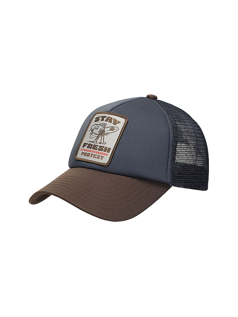 Casquette PRTBadger Trucker bleu 55