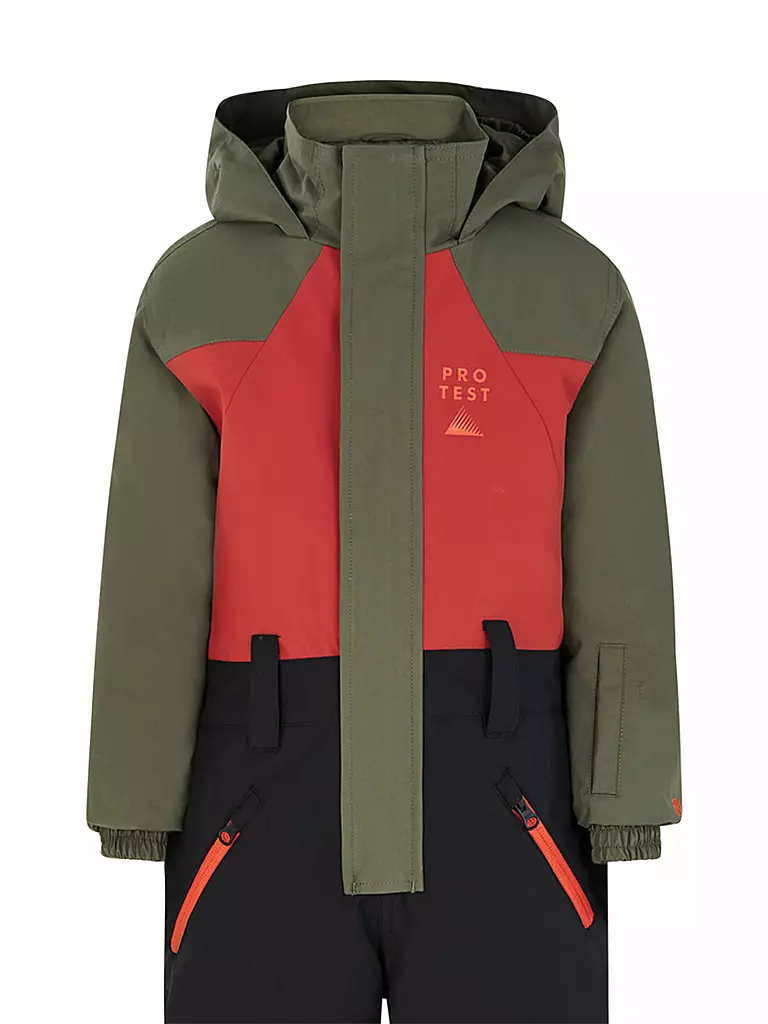 PROTEST | Baby Skioverall PRTSOUL TD | Olive