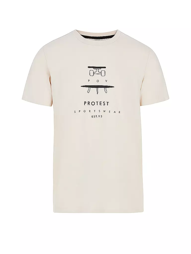 PROTEST | Beachshirt Homme PRTAndros | Blanc