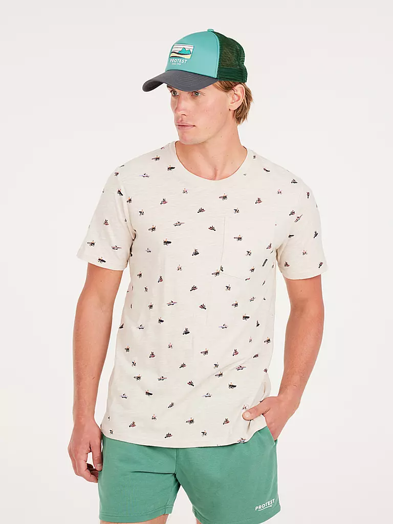 PROTEST | Herren T-Shirt PRTCHAREL  | Blanc