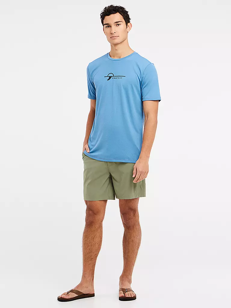 PROTEST | Herren T-Shirt PRTLEGUNDI  | Bleu clair