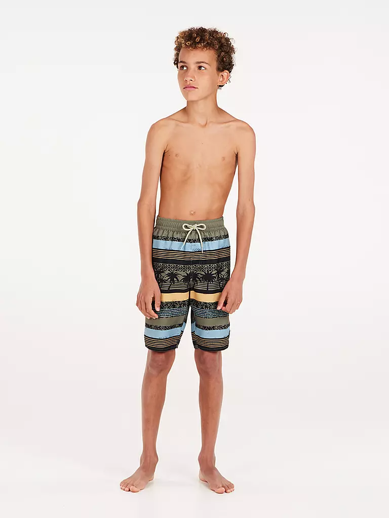 PROTEST | Jungen Badeshort PRTFRISBY JR  | Olive