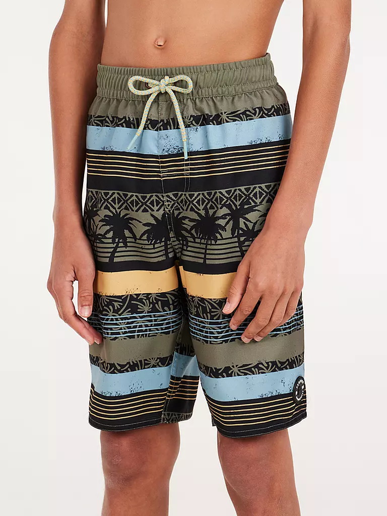 PROTEST | Jungen Badeshort PRTFRISBY JR  | Olive