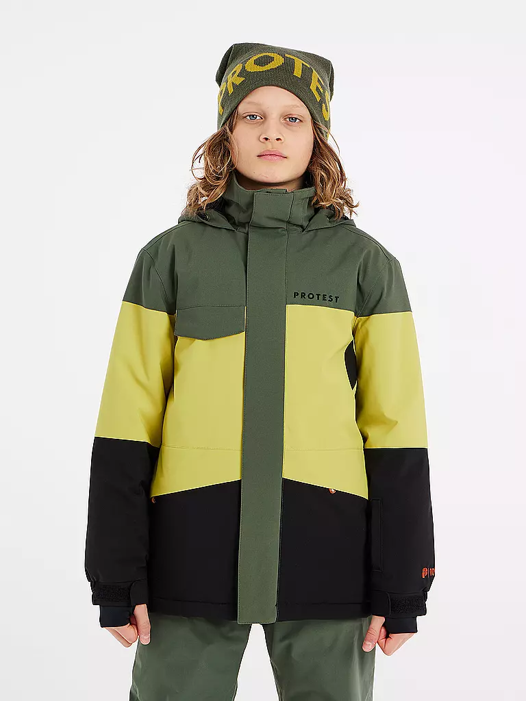 PROTEST | Jungen Snowboardjacke PRTPECKER JR | Olive