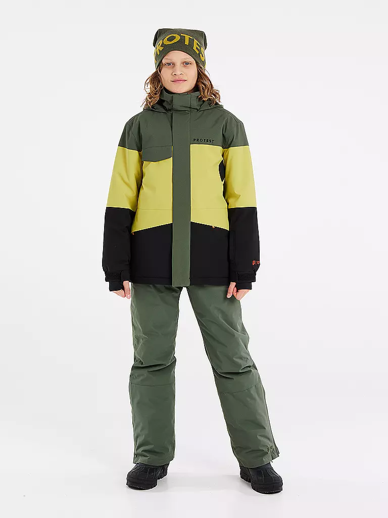 PROTEST | Jungen Snowboardjacke PRTPECKER JR | Olive