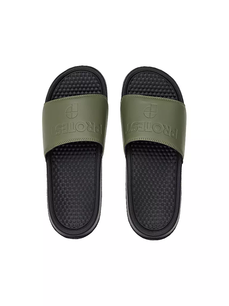 PROTEST | Pantoufles de bain homme PRTBERDEN | Olive