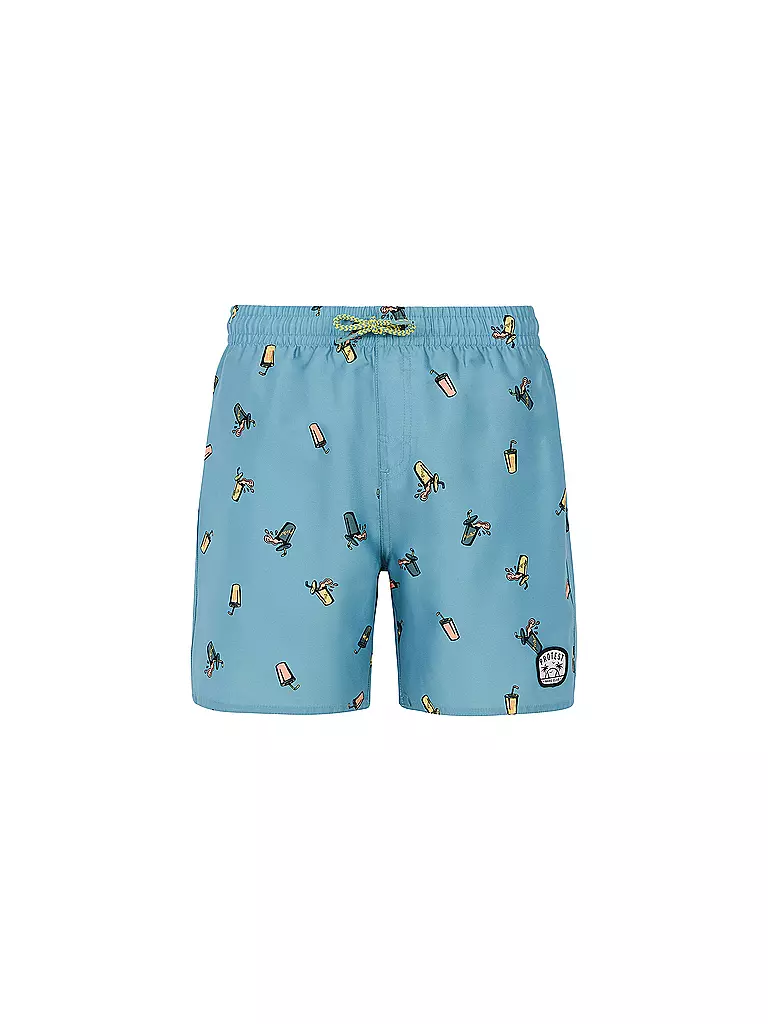 PROTEST | Short de bain garçon PRTRocker JR | Bleu clair