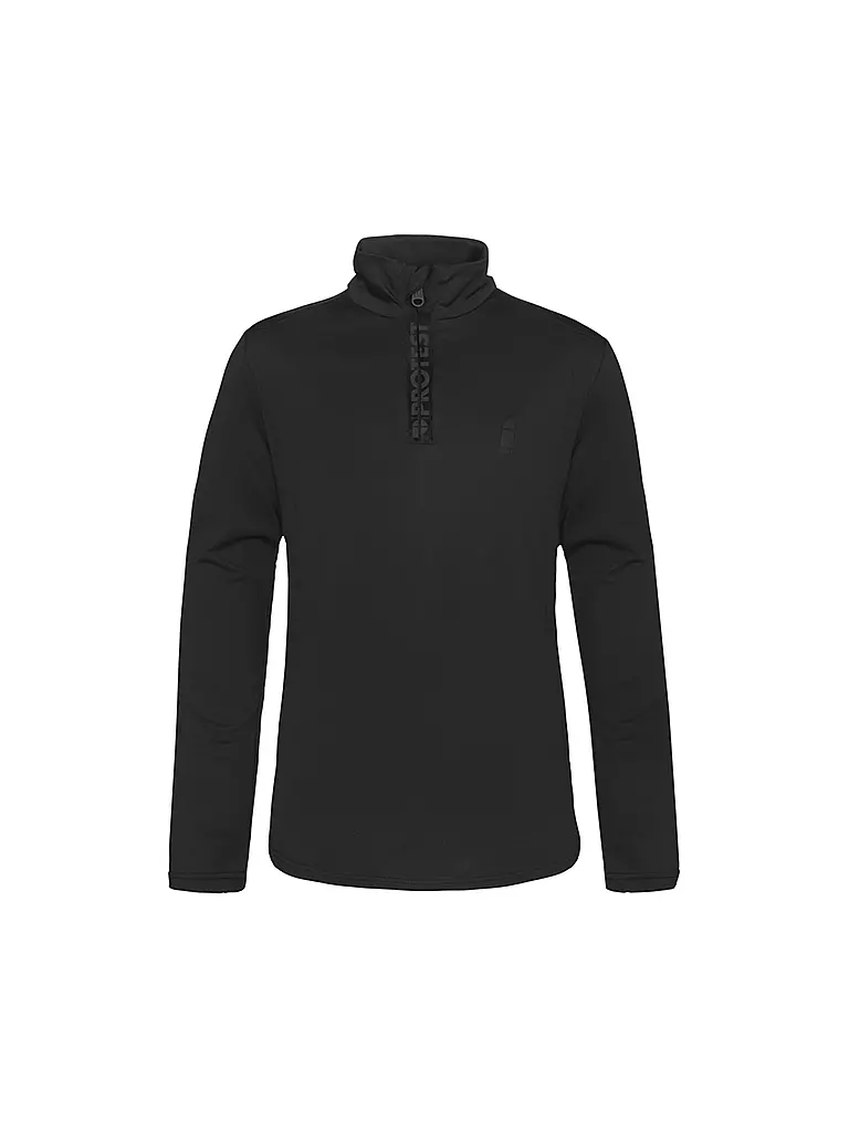 PROTEST | Sous-pull zippé enfant REWILLOWY JR | Noir