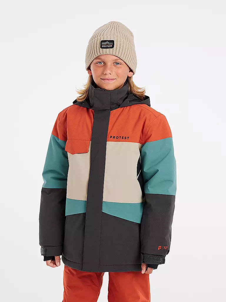 PROTEST | Veste de snowboard garçon PRTPECKER JR | Gris