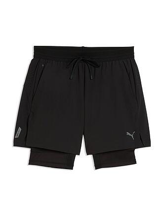 PUMA | Short de fitness pour hommes PWRMODE Dryelite 2en1